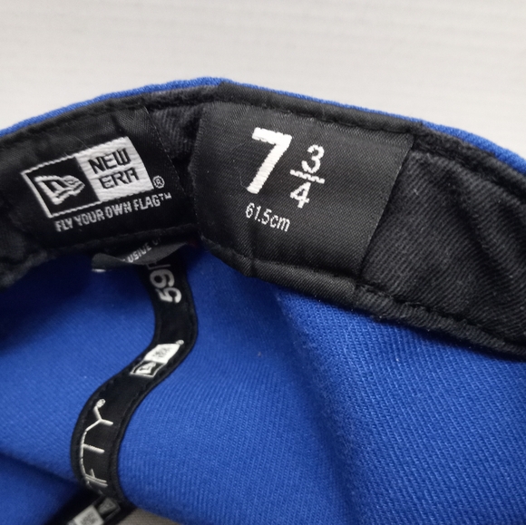 New York Giants New Era NFC Men's Embroidered Fitted Basic Baseball Cap Hat - Picture 3 of 10